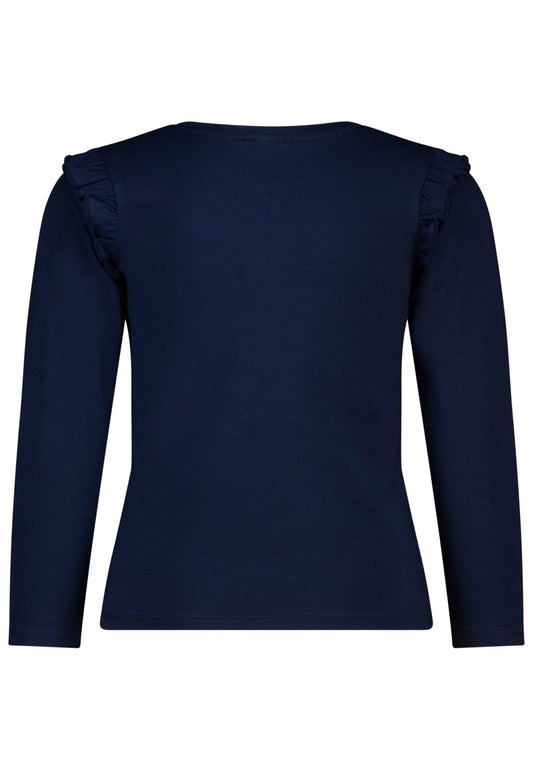 Salt and Pepper Shirt Herzen dark blue