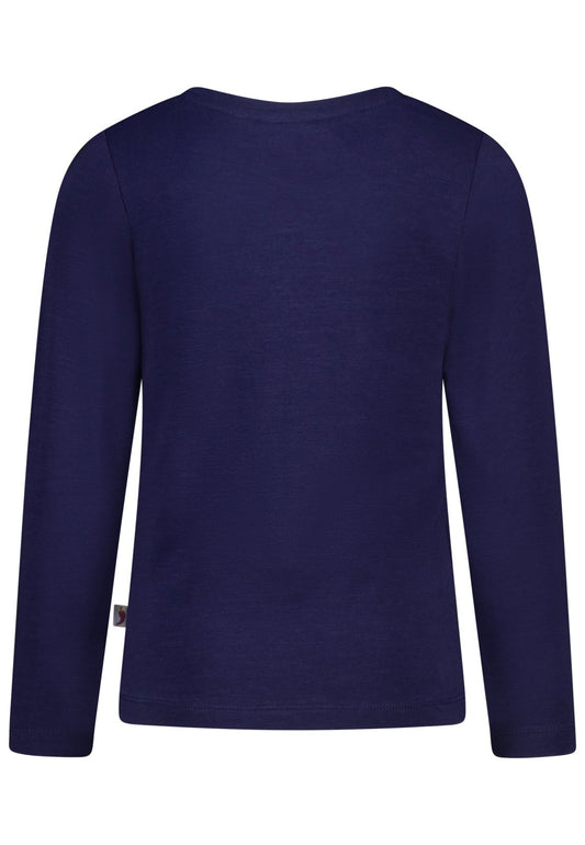 Salt and Pepper Shirt Ballons Wendepailletten true navy