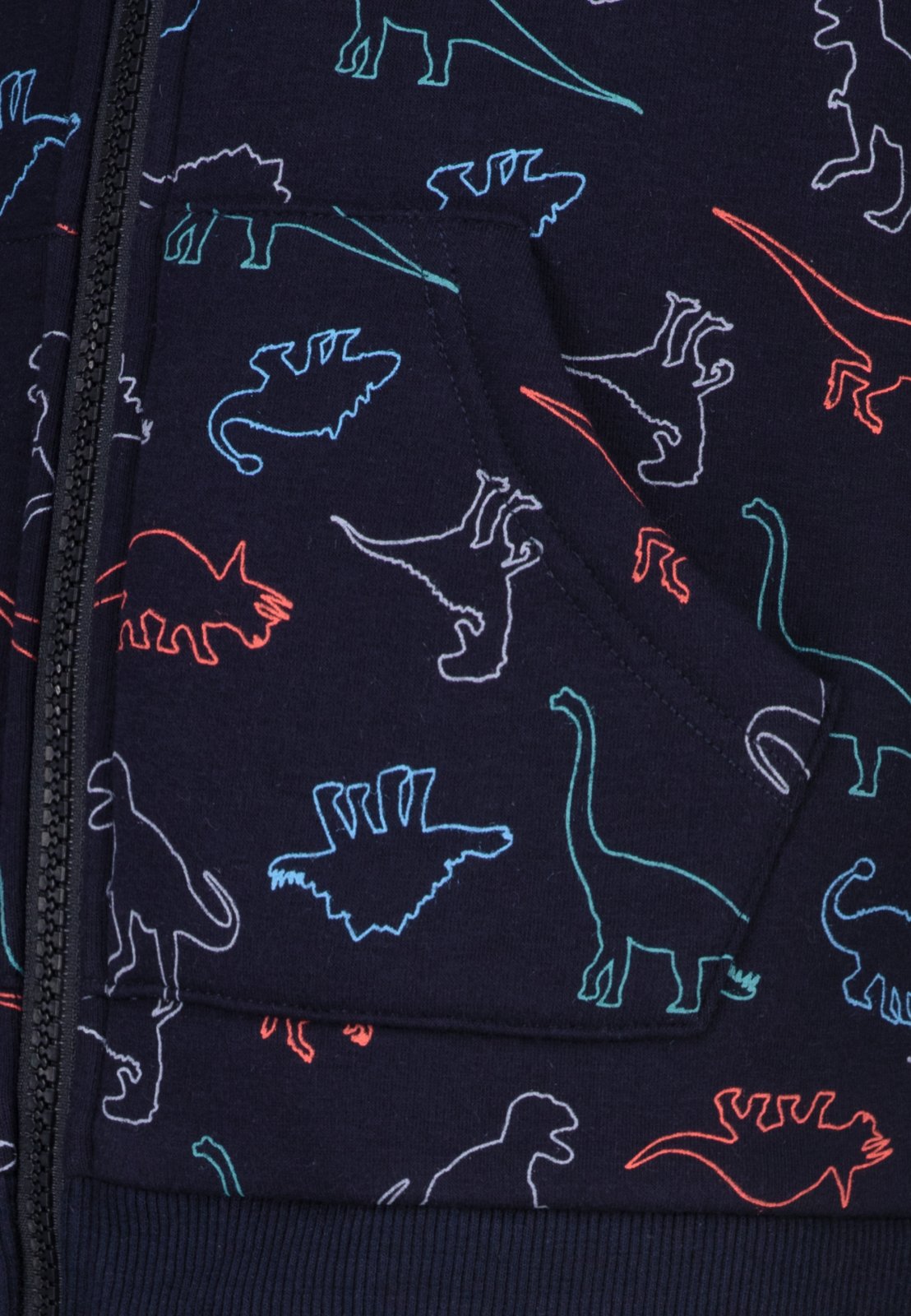 SALT and PEPPER Thermo-Sweatjacke Dinosaurier true navy