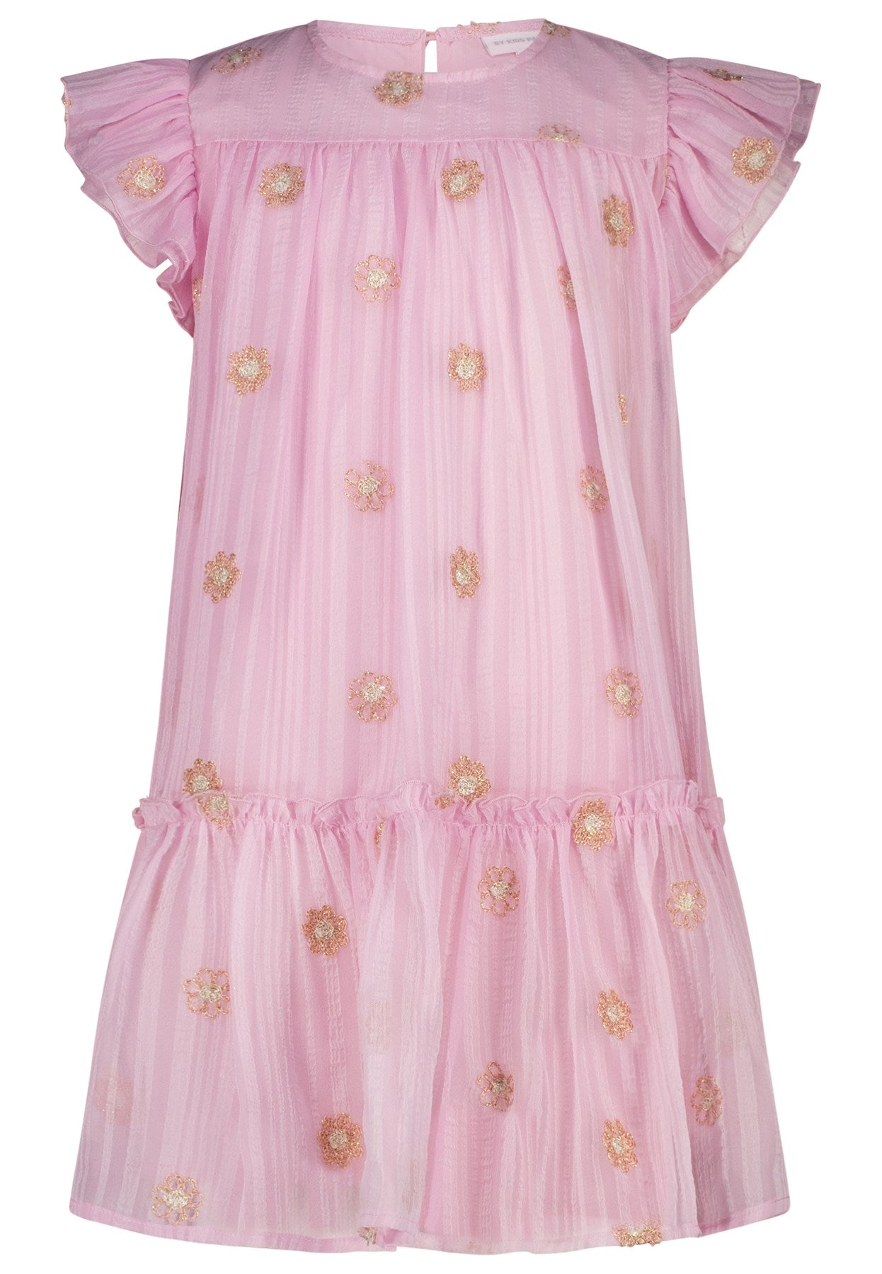 Topo Kleid mit Blütenstickerei candy rose - Musterteil