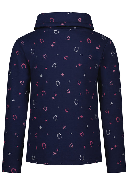 Salt and Pepper Sweatshirt Herzen true navy