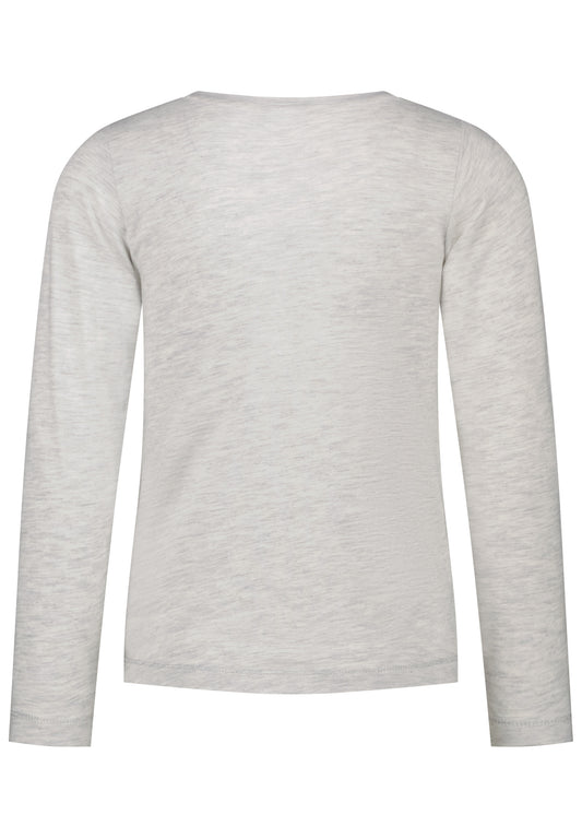 Salt and Pepper Shirt Pferdekopf Print silvergrey