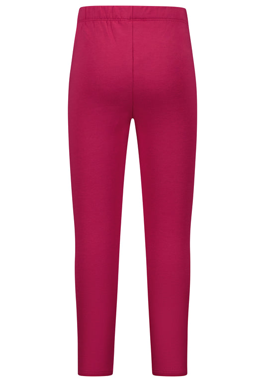 Salt and Pepper Legging Schmetterling Glitzer cranberry