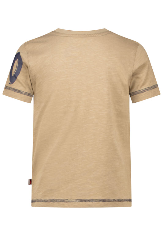 Salt and Pepper T-Shirt Fußball Taktik camel