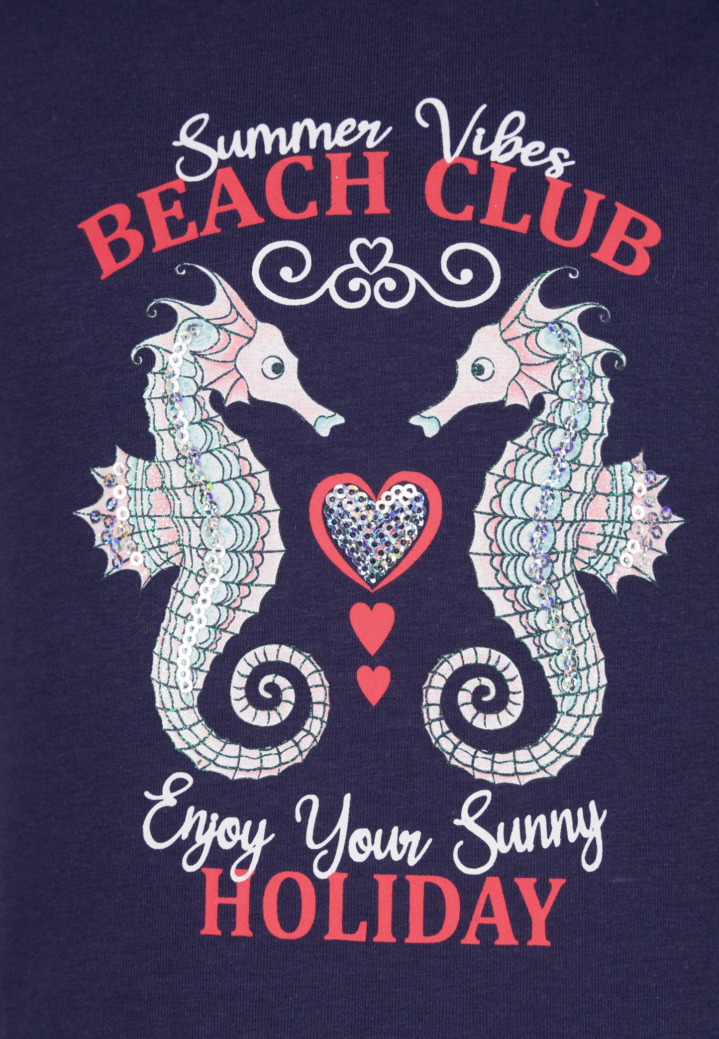 Salt and Pepper Shirtkleid Seepferdchen true navy