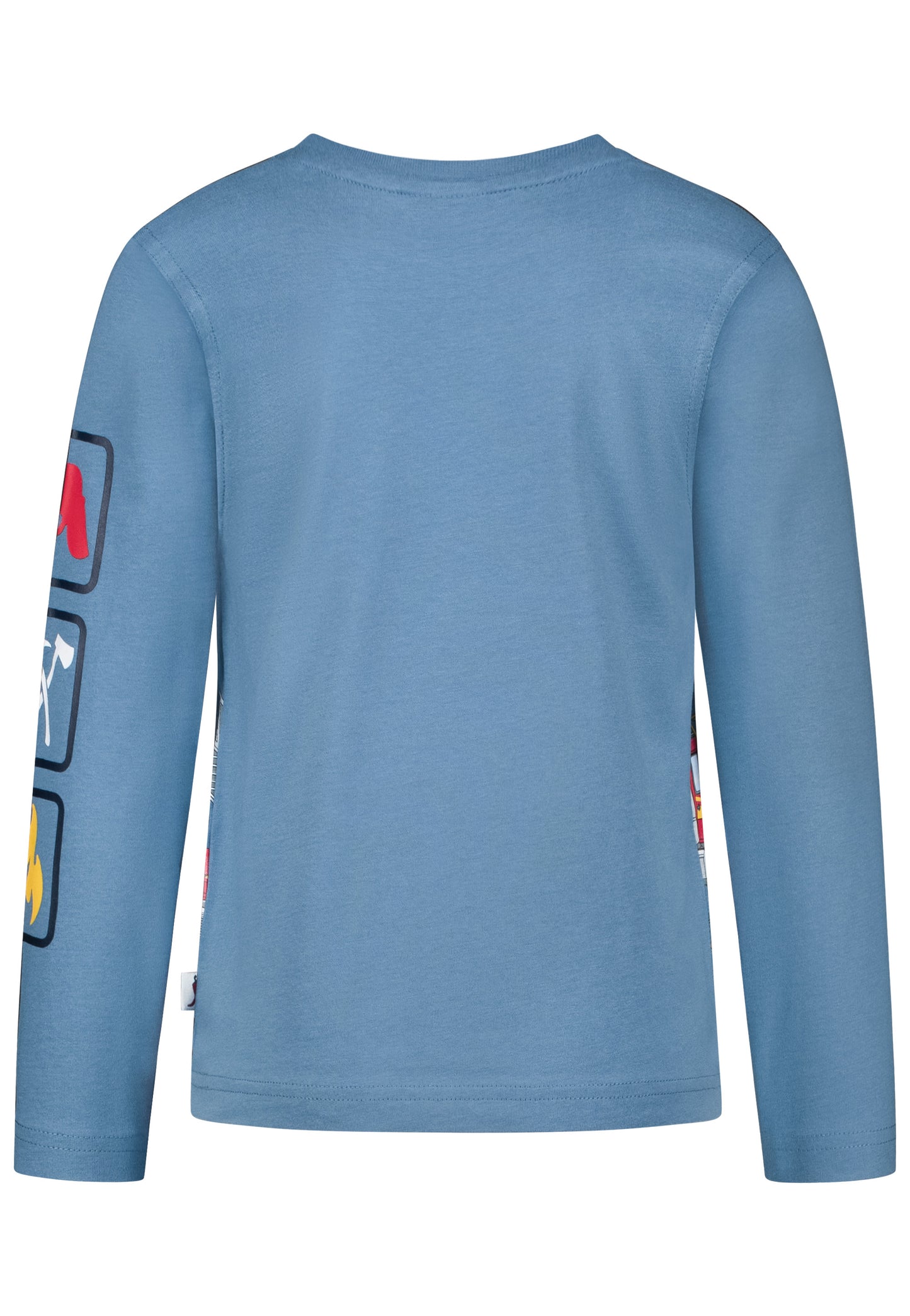 Salt and Pepper Shirt Feuerwehr Fire Dept. stone blue