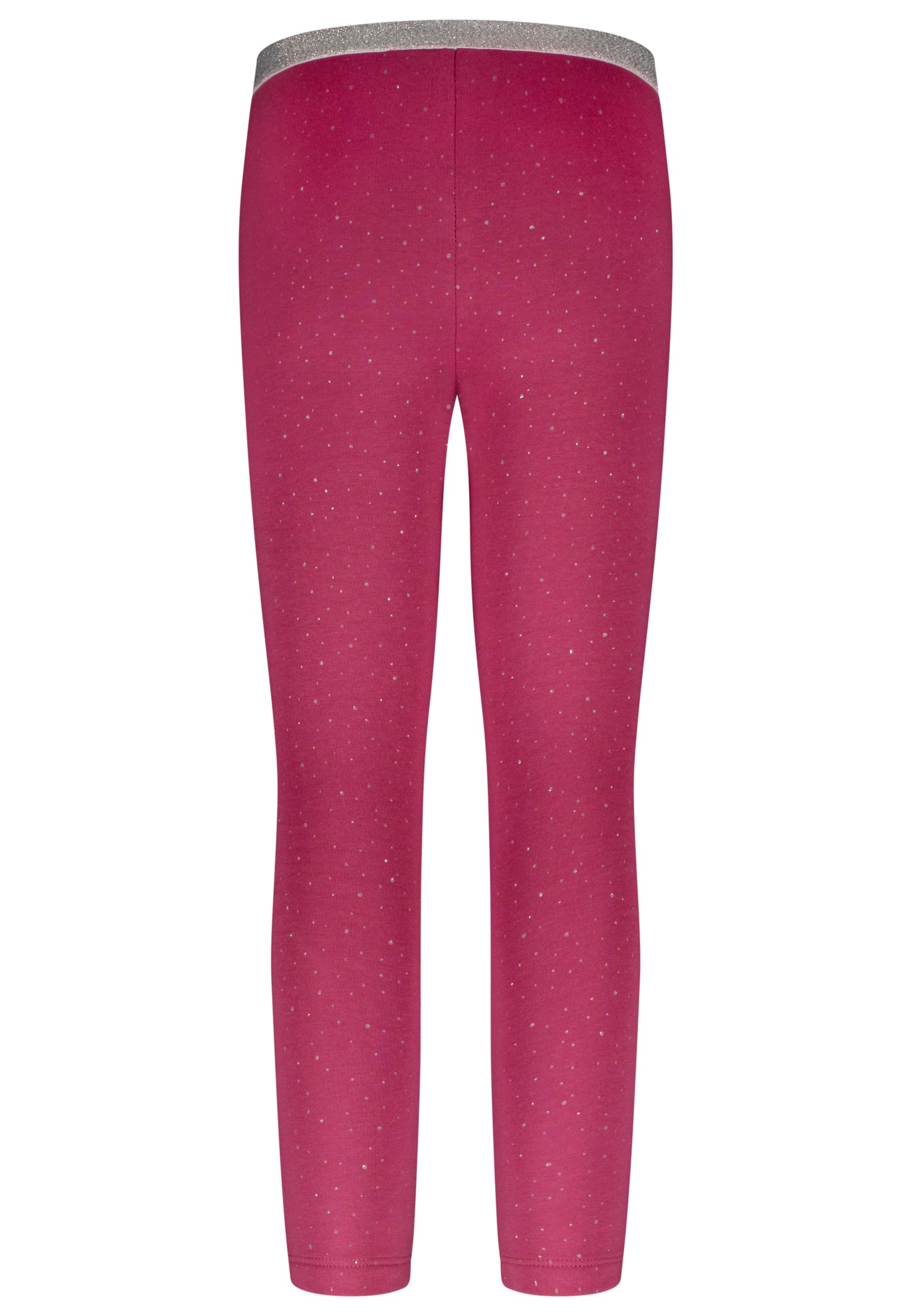 Salt and Pepper Legging Glitzerpünktchen red violet