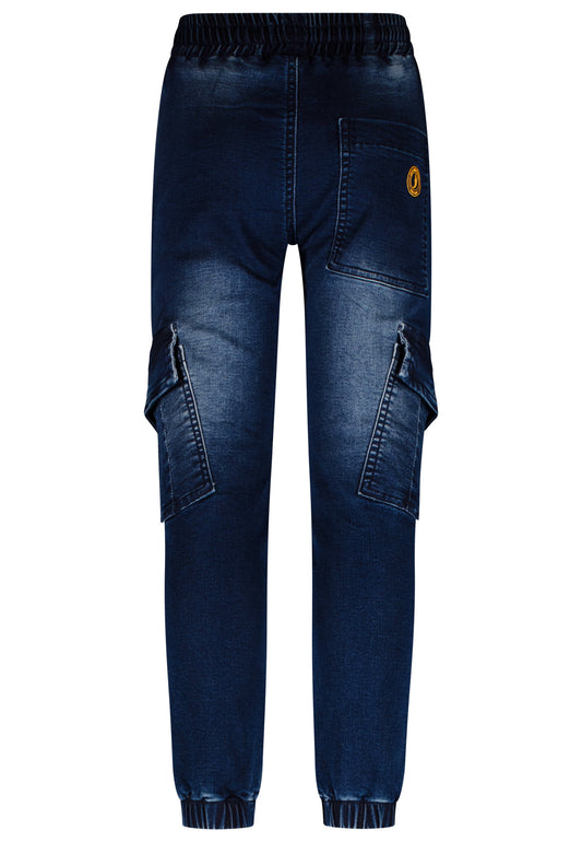 Salt and Pepper Cargo-Jeans dark blue - Musterteil