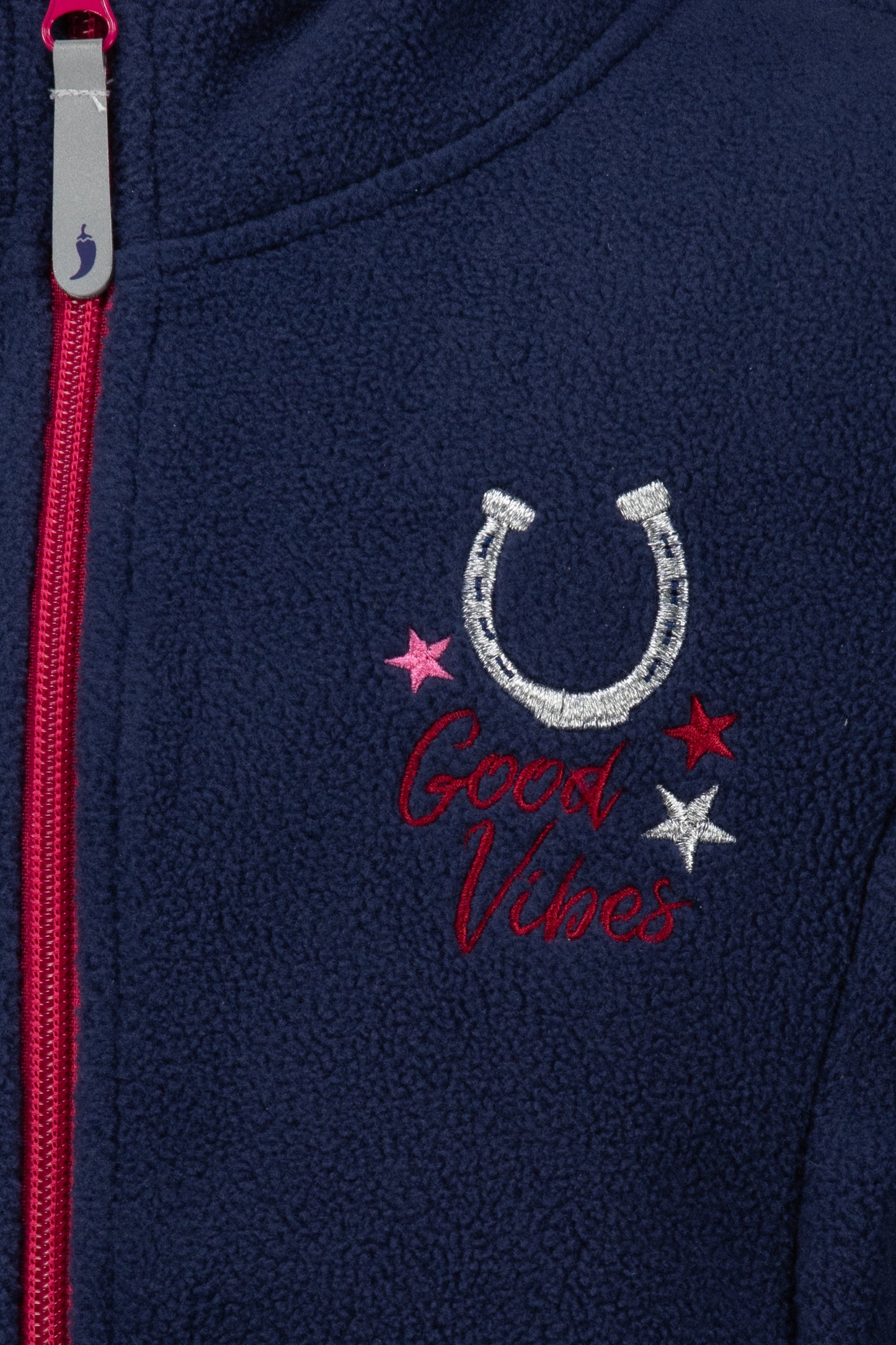 Salt and Pepper Fleecejacke Pferde true navy - Musterteil