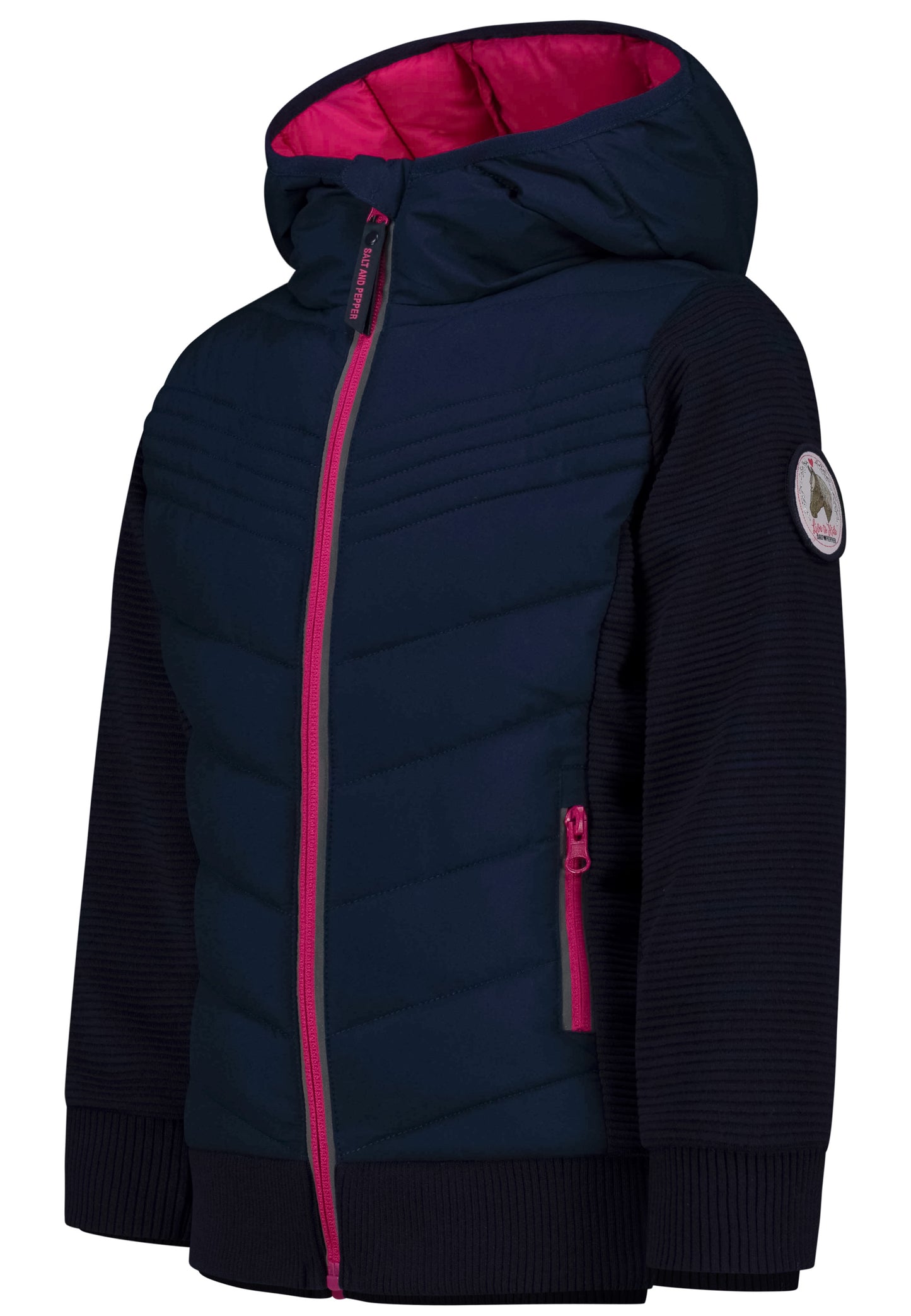 Salt and Pepper Hybridjacke Pferd true navy - Musterteil