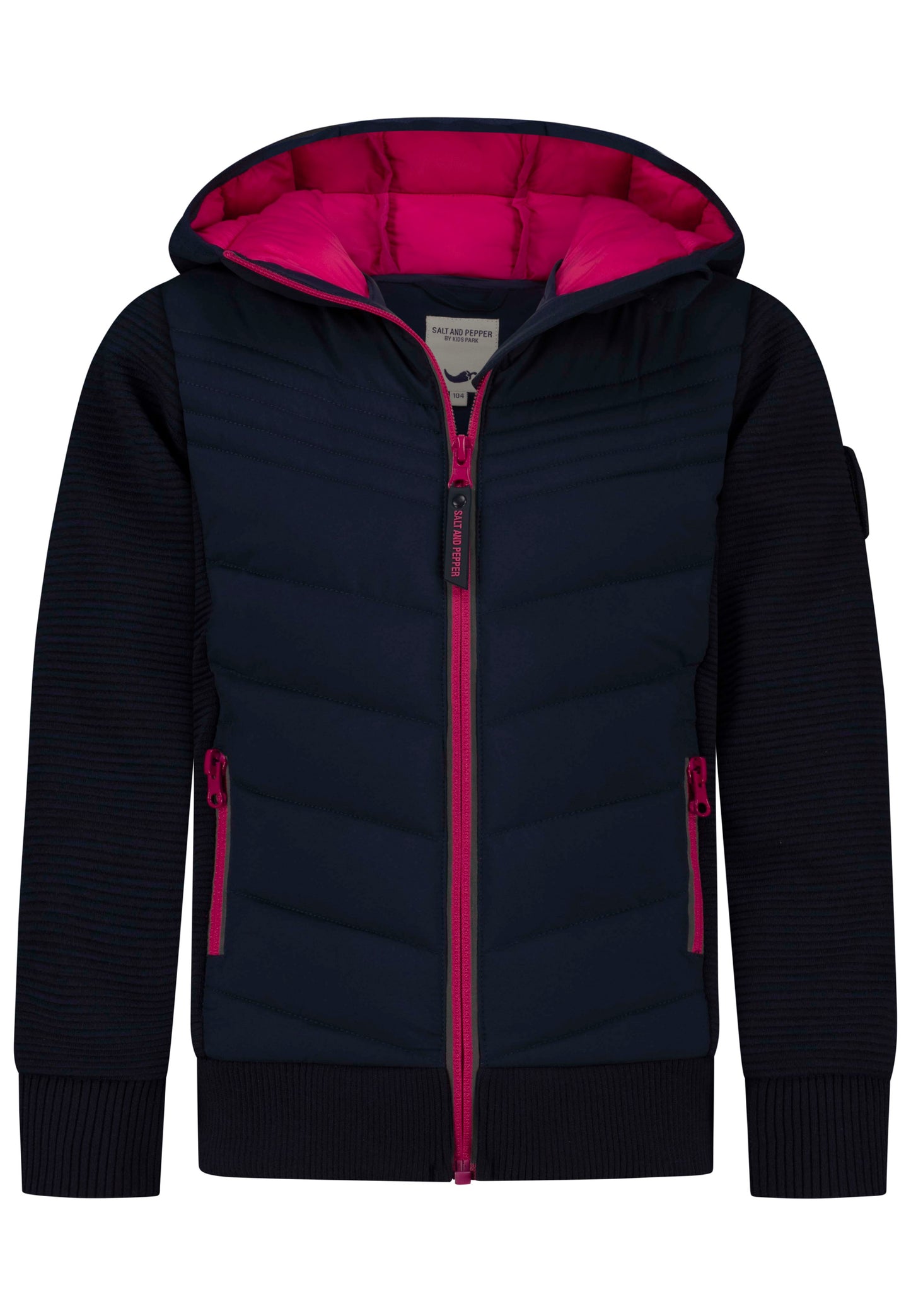 Salt and Pepper Hybridjacke Pferd true navy - Musterteil