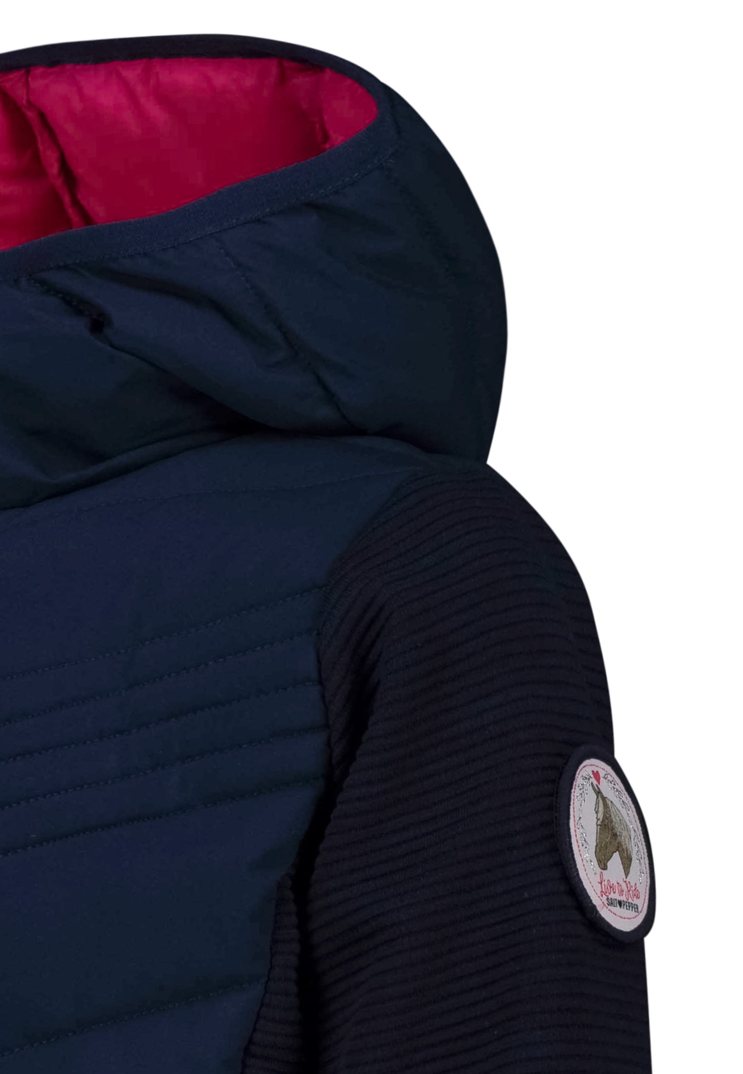 Salt and Pepper Hybridjacke Pferd true navy - Musterteil