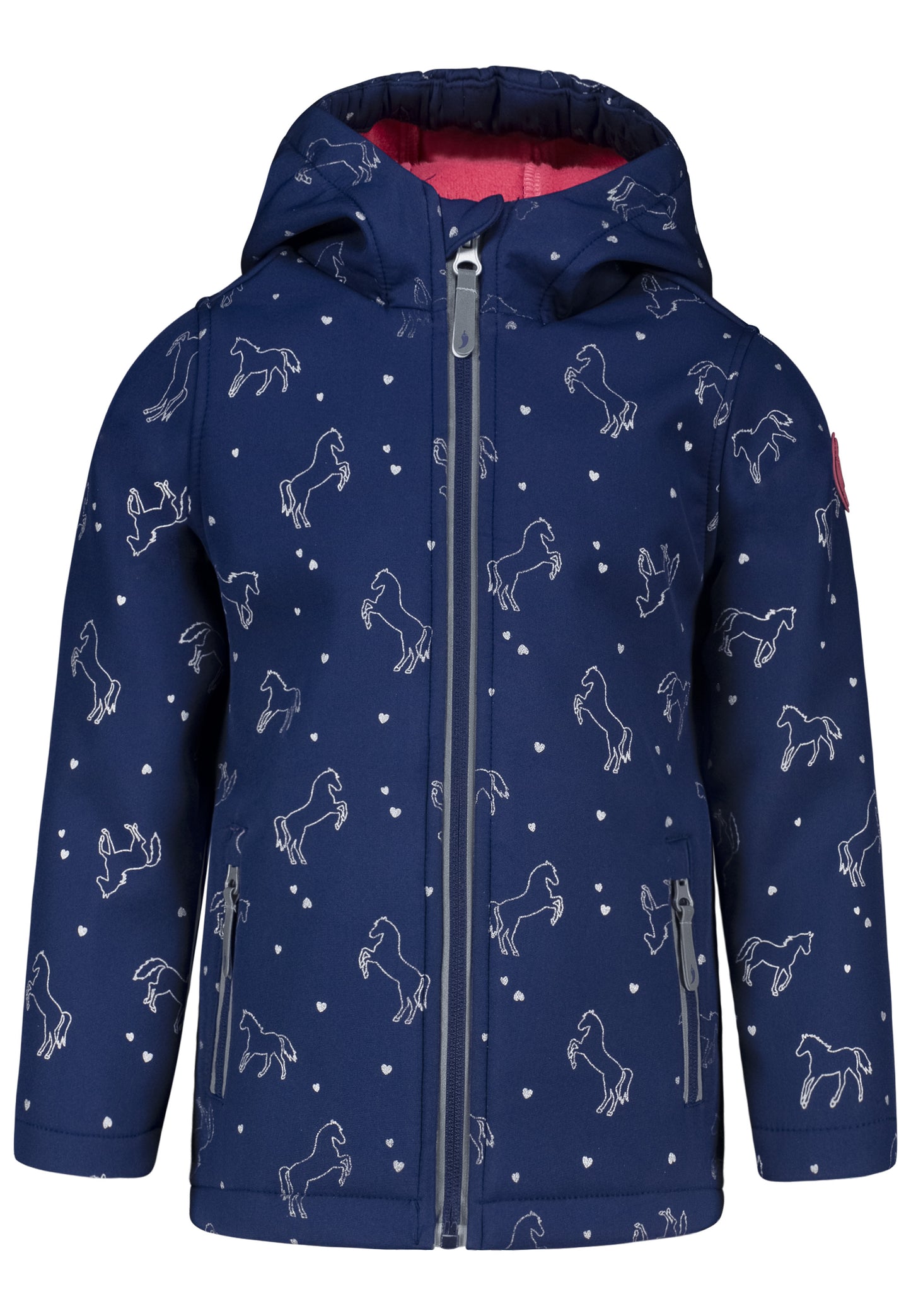 Salt and Pepper Softshelljacke Pferde true navy - Musterteil