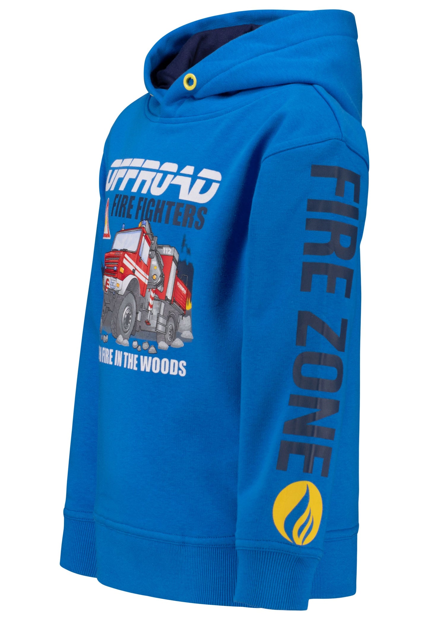 Salt and Pepper Kapuzensweat Feuerwehr monaco blue - Musterteil