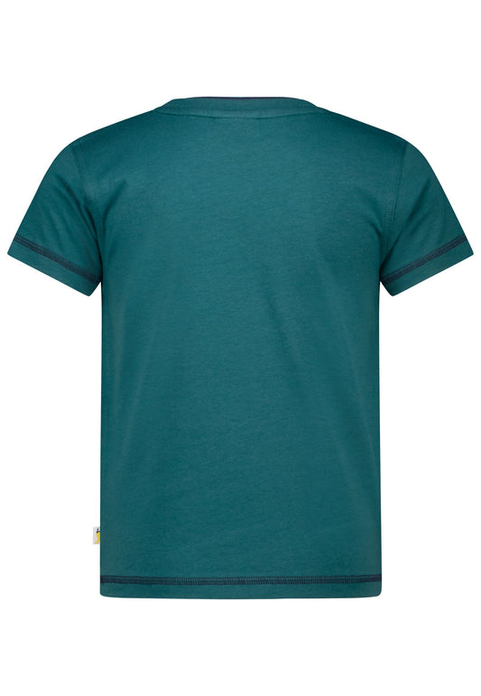 Salt and Pepper T-Shirt Dinosaurier racing green - Musterteil