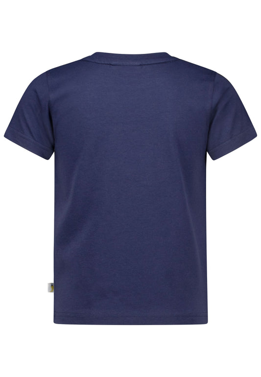 Salt and Pepper T-Shirt Traktor Let me drive true navy - Musterteil