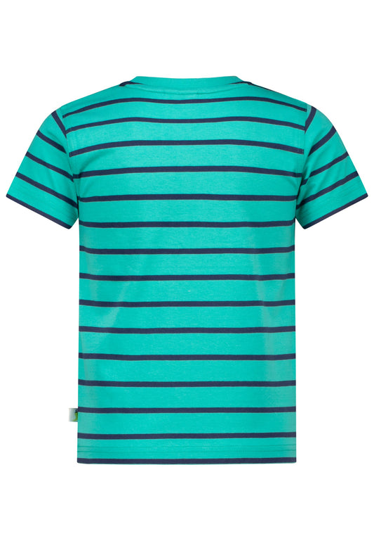 Salt and Pepper T-Shirt Feuerwehr Team Streifen fresh green - Musterteil