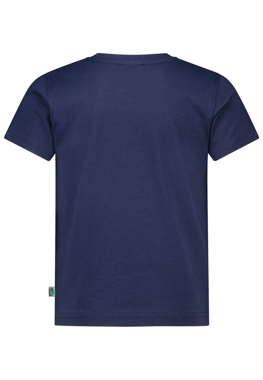 Salt and Pepper T-Shirt Feuerwehr Hubschrauber true navy - Musterteil