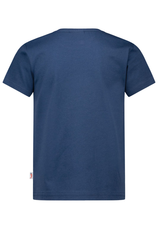 Salt and Pepper T-Shirt Feuerwehr Flugzeug light indigo - Musterteil