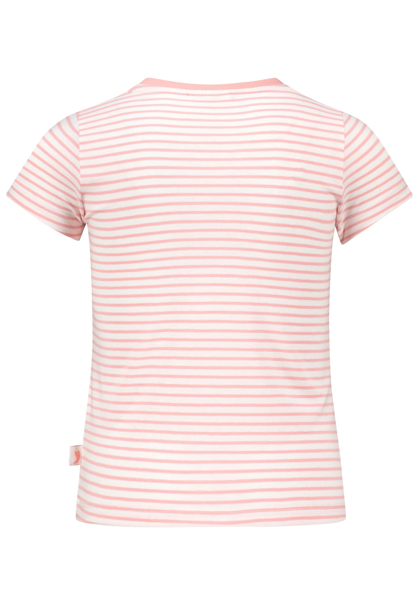 Salt and Pepper T-Shirt Einhorn Streifen peach