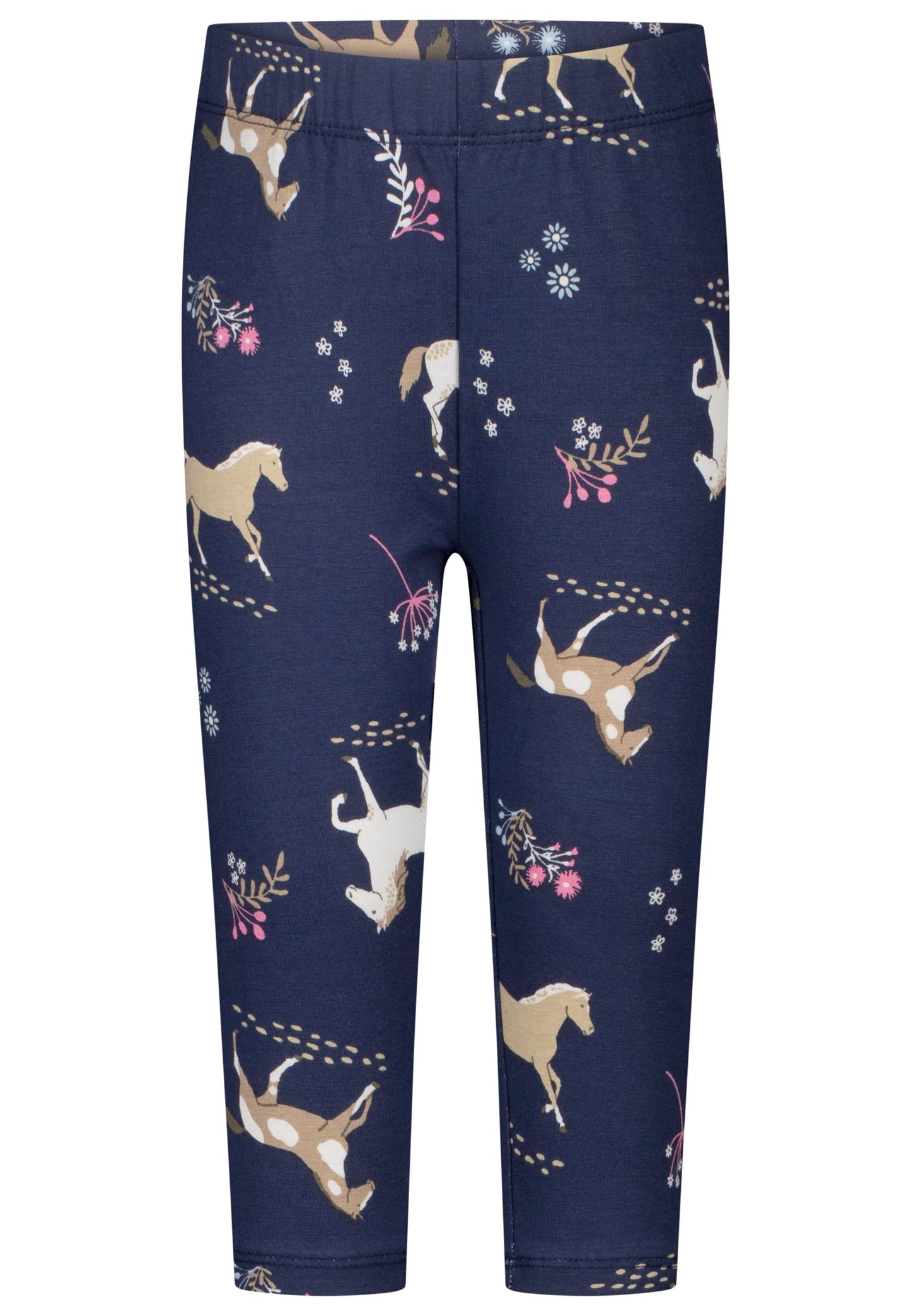 Salt and Pepper Caprilegging Pferde allover true navy - Musterteil