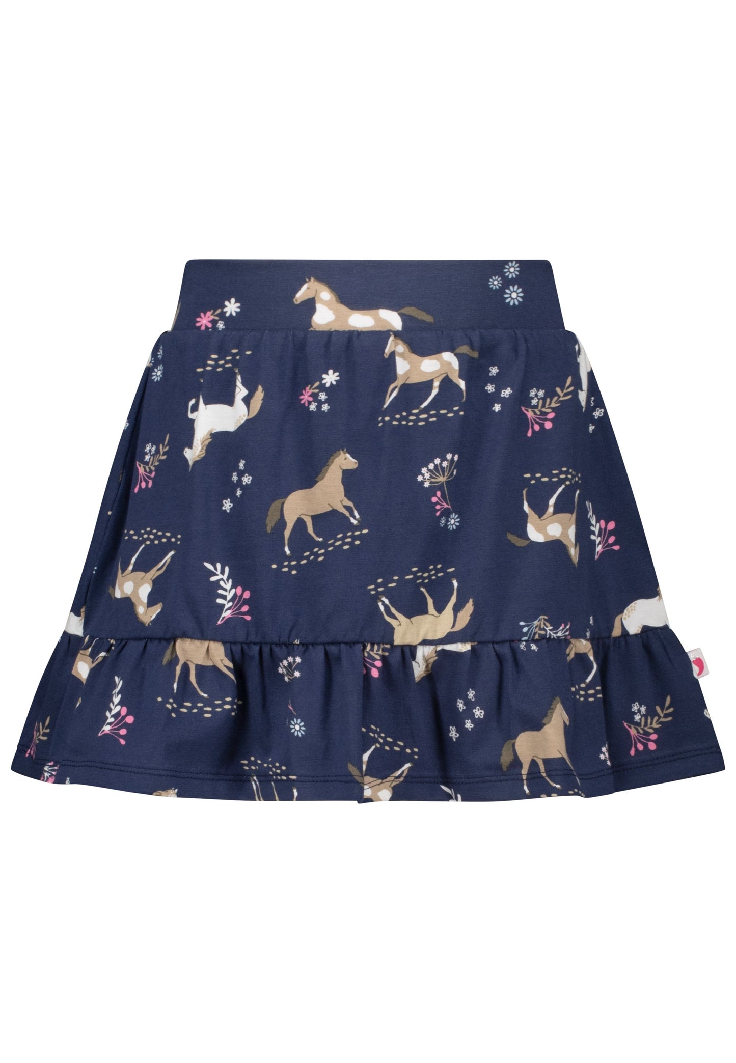 Salt and Pepper Skort (Rockshort) Pferde allover true navy - Musterteil