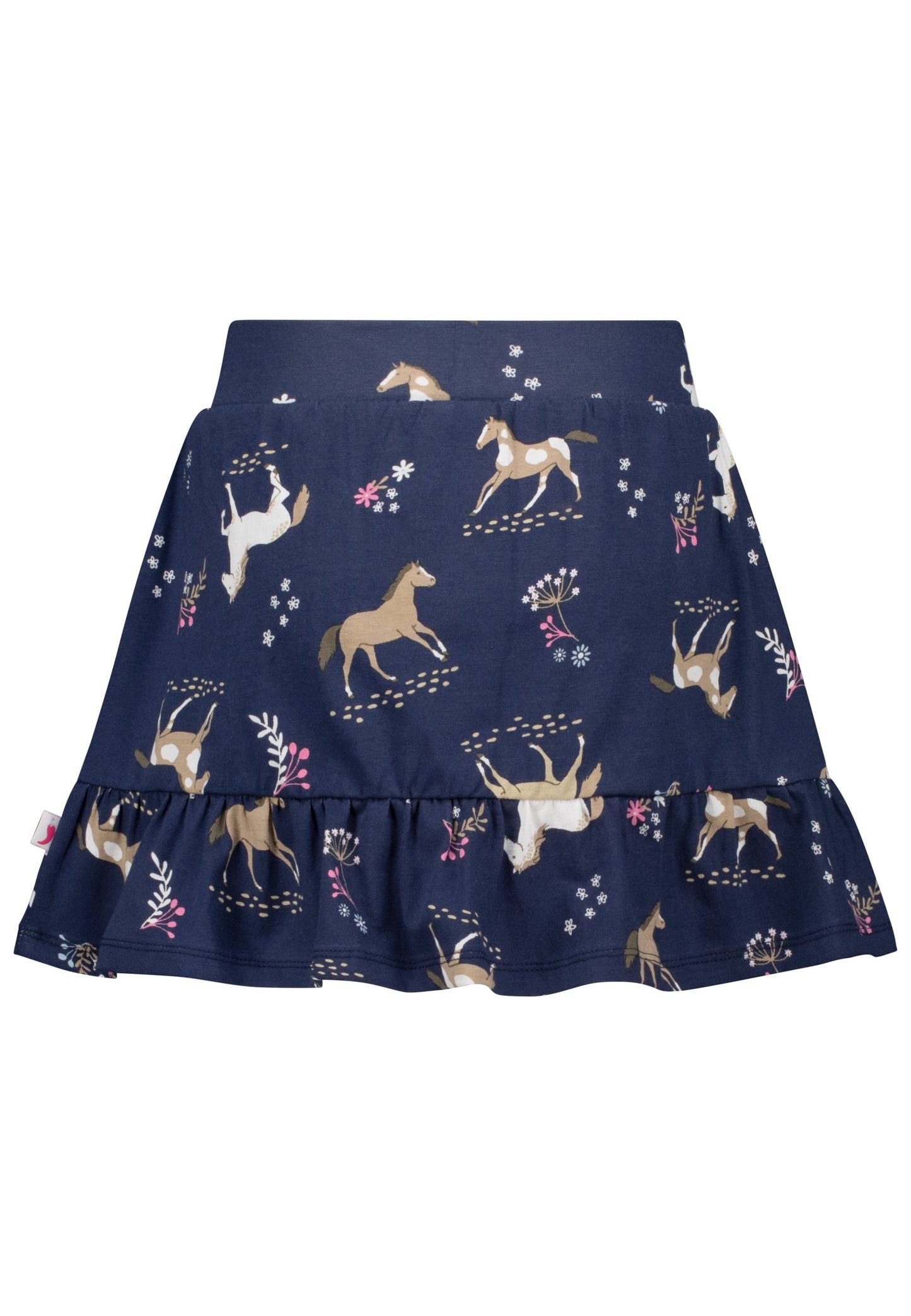 Salt and Pepper Skort (Rockshort) Pferde allover true navy - Musterteil