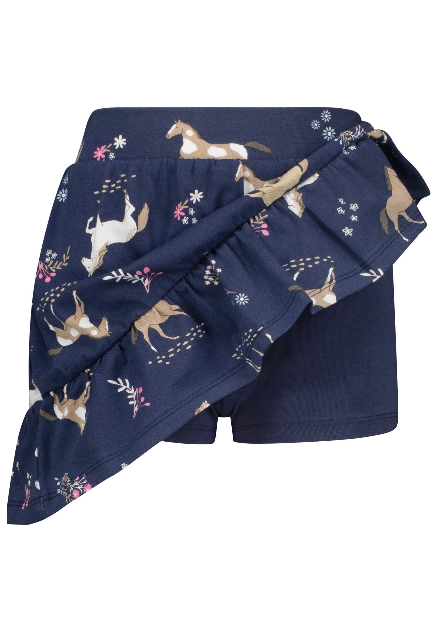 Salt and Pepper Skort (Rockshort) Pferde allover true navy - Musterteil