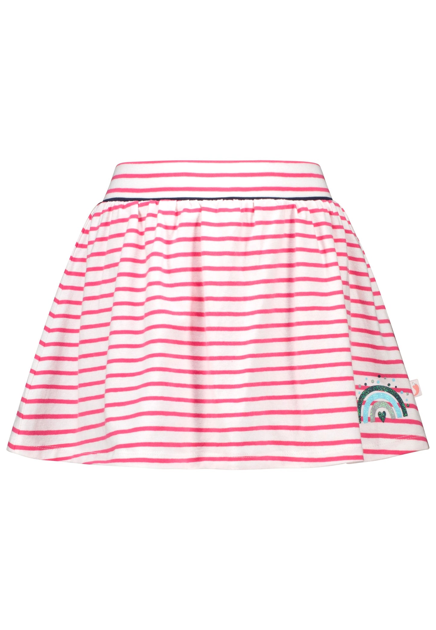 Salt and Pepper Skort (Rockshort) Rainbow Herzen magenta