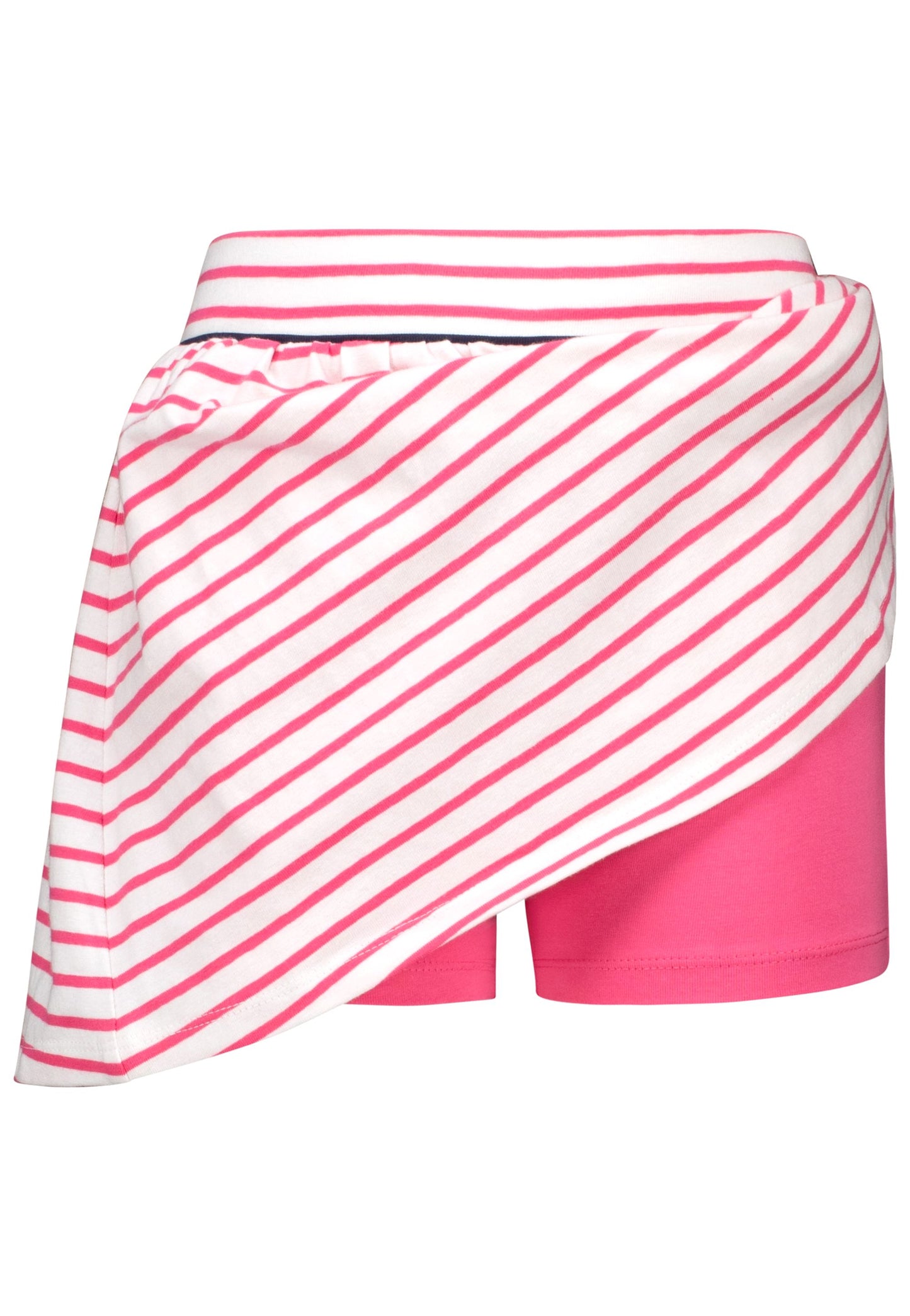Salt and Pepper Skort (Rockshort) Rainbow Herzen magenta
