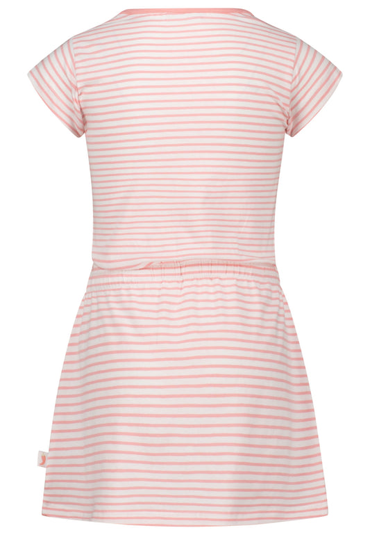 Salt and Pepper T-Shirtkleid Einhorn Streifen peach - Musterteil