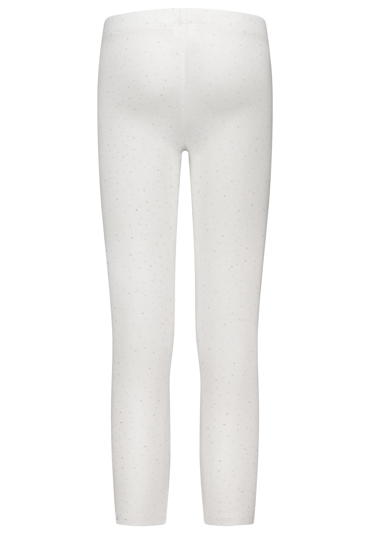 Topo Basic Legging Glitzerpünktchen creme - Musterteil