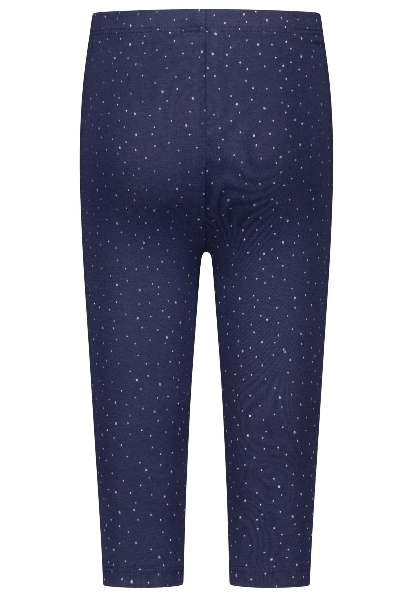 Topo Basic Caprilegging Glitzerpünktchen true navy - Musterteil