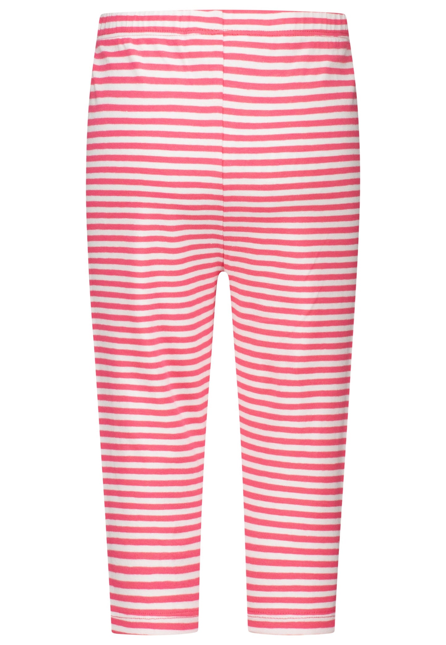 Topo Basic Caprilegging Ringel Blumen pink - Musterteil