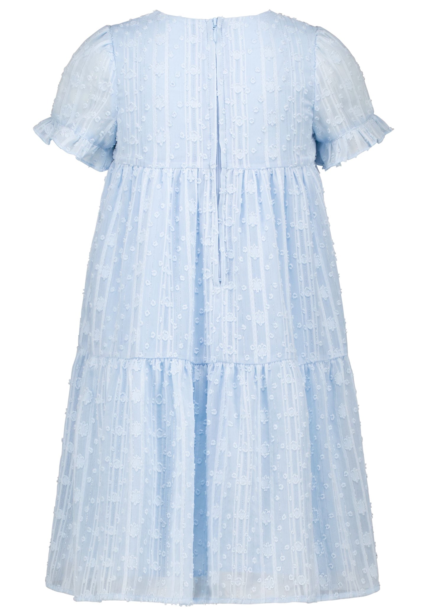 Topo festliches Kleid Glitzer hellblau - Musterteil