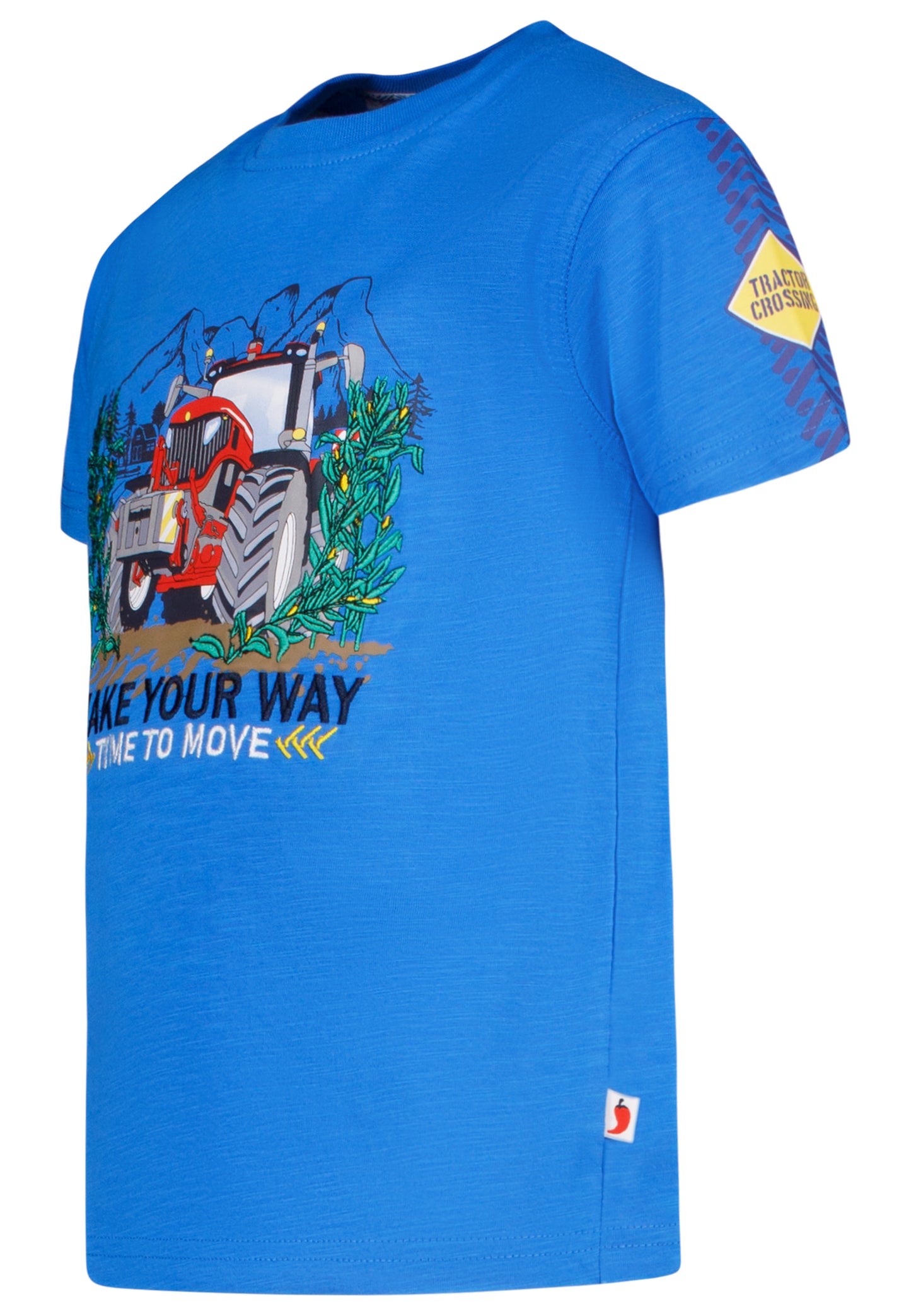 Salt and Pepper T-Shirt Traktor Your Way union blue