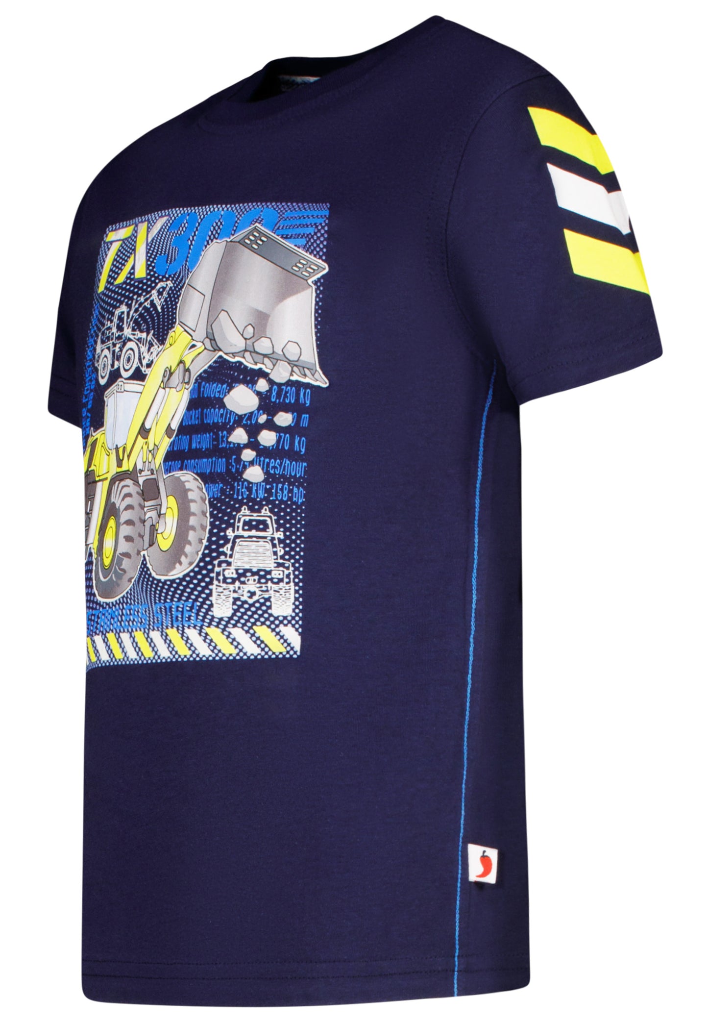 Salt and Pepper T-Shirt Bagger TX300 (Motiv leuchtet) true navy - Musterteil