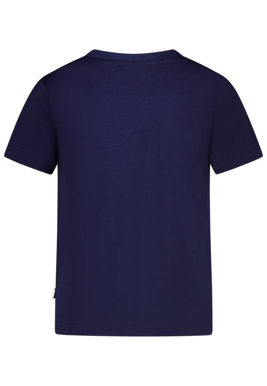 Salt and Pepper T-Shirt Feuerwehr Blaulichtteam true navy