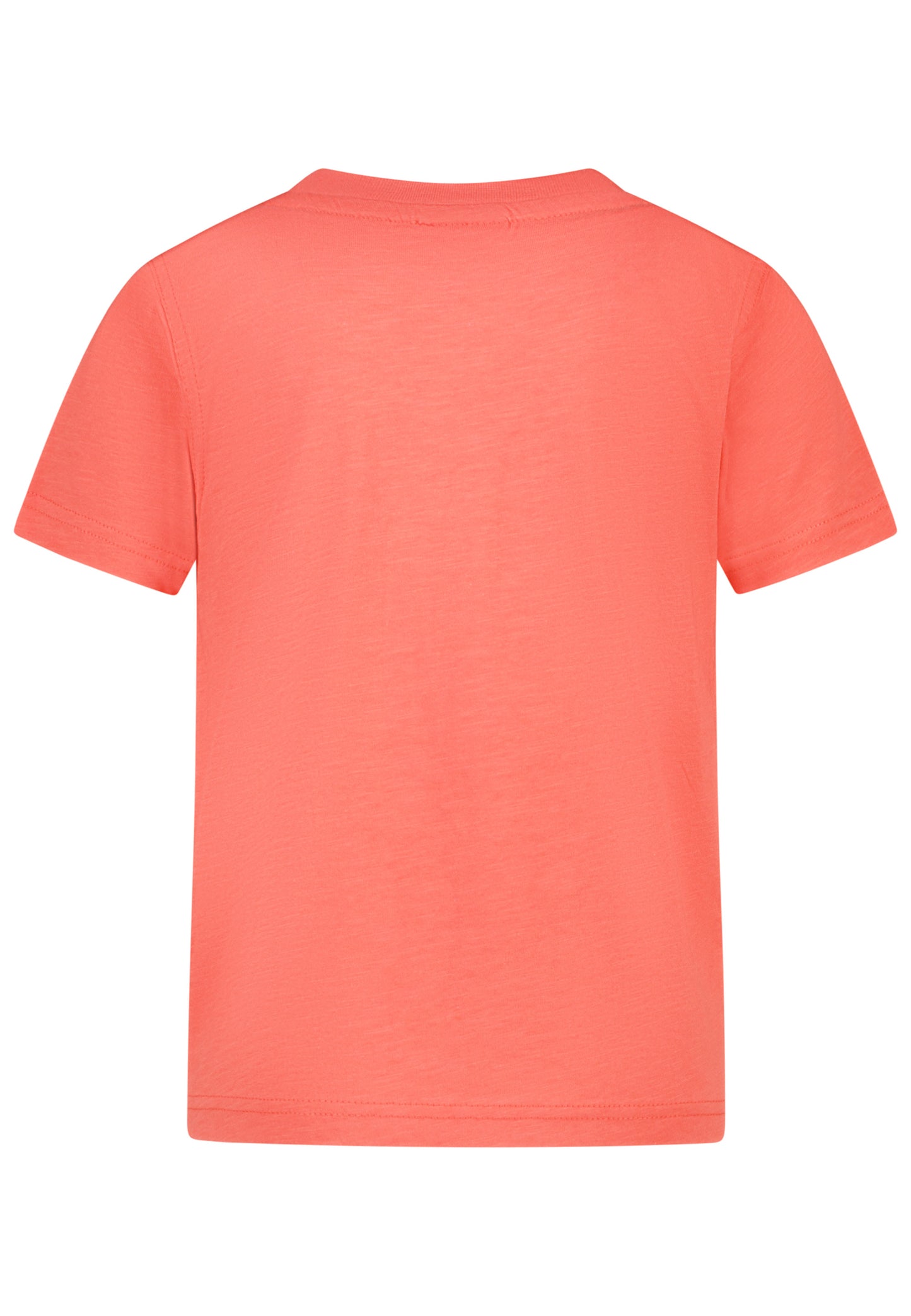 Salt and Pepper T-Shirt Traktor Flockprint korall - Musterteil