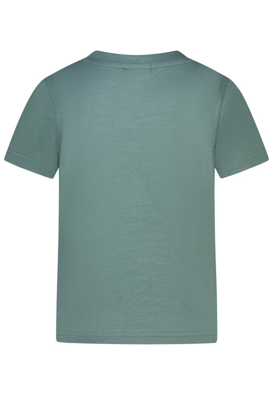Salt and Pepper T-Shirt Polizei Hubschrauber sage green - Musterteil