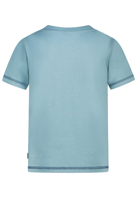 Salt and Pepper T-Shirt Schaufelbagger granite green