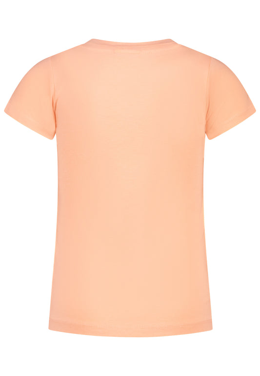 Salt and Pepper T-Shirt Einhorn Glitzer peach parfait