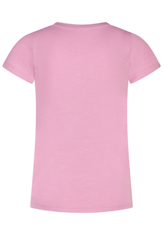 Salt and Pepper T-Shirt Vogel Kolibri bright orchid