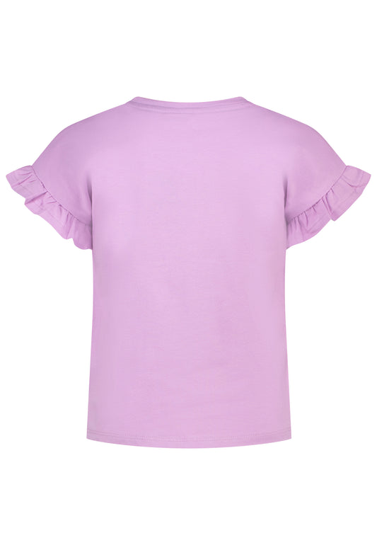 Salt and Pepper T-Shirt 2 Einhörner bright orchid - Musterteil