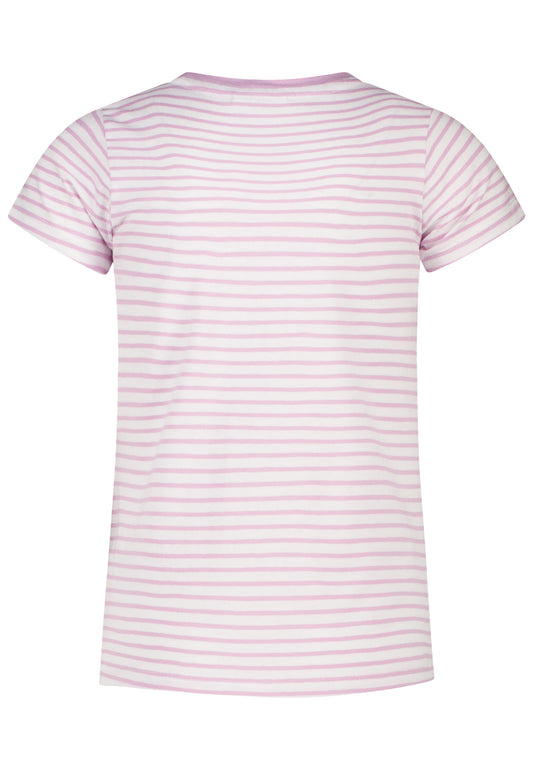 Salt and Pepper T-Shirt Einhorn Streifen bright orchid - Musterteil
