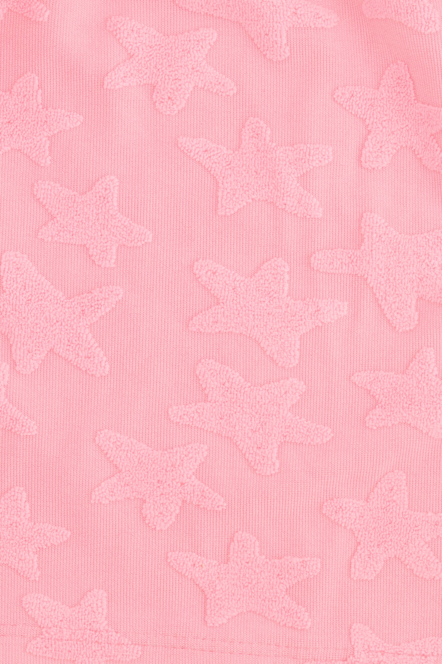 Salt and Pepper T-Shirt Sterne Frottee flamingo pink - Musterteil