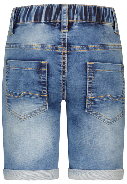 Salt and Pepper Basic Jeansshorts mid blue - Musterteil