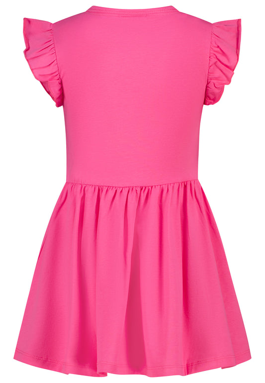 Salt and Pepper Shirtkleid Pferdkopf Wendepailletten shocking pink - Musterteil