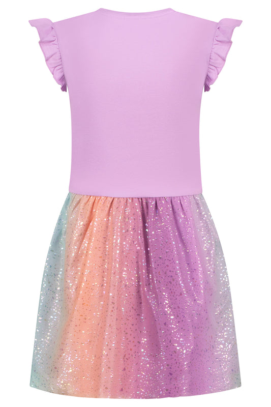 Salt and Pepper Shirtkleid Einhorn bright orchid - Musterteil