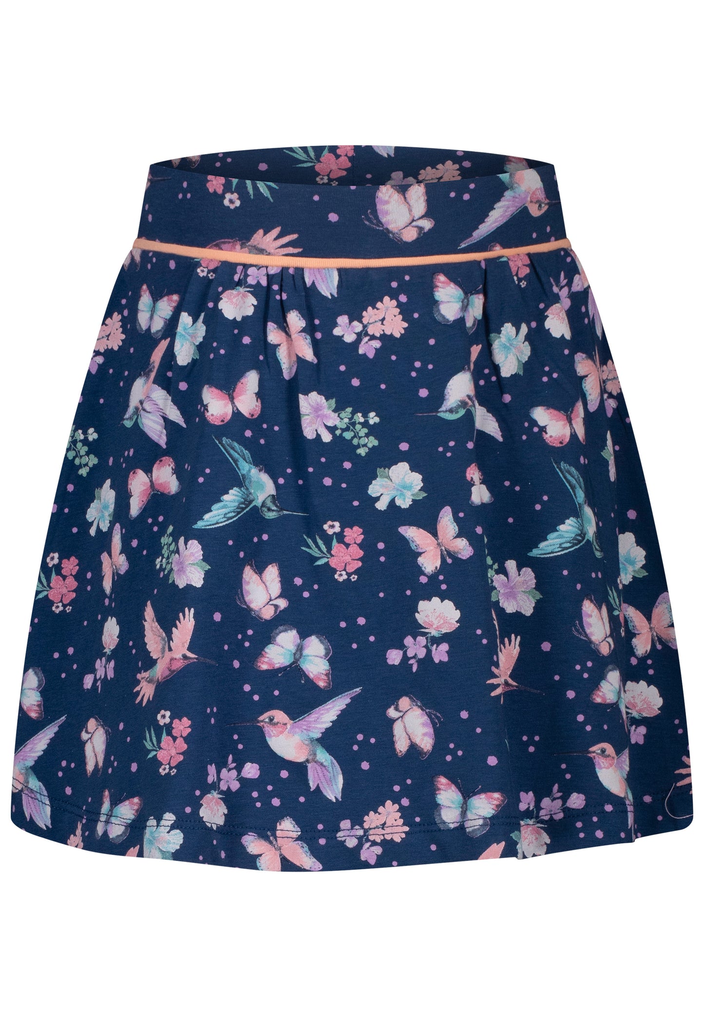 Salt and Pepper Skort (Rockshort) Schmetterlinge ink blue